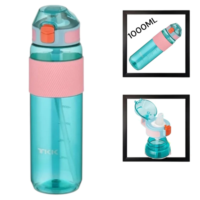 İdman su qabı WS1289, mavi, 1000 ml — Etrend.az — İdman, hobbi, istirahət