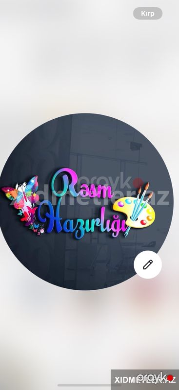 Rəsm hazırlığı — Bakı