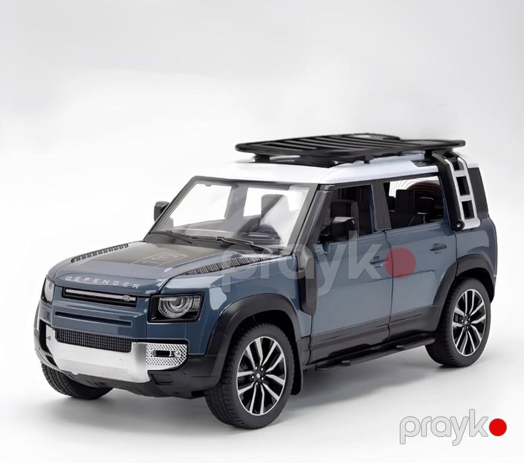 Maşın Land Rover Defender 110 1:24 00172, göy — Mallar, Bakı