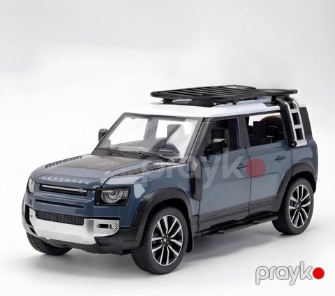Maşın Land Rover Defender 110 1:24 00172, göy — Bakı