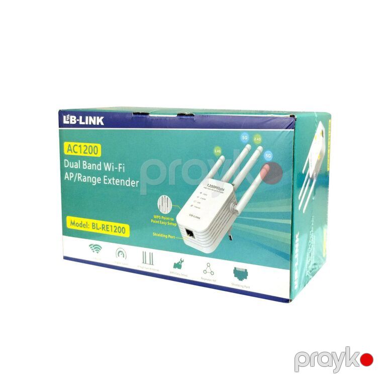 "Lb-lınk BL-RE1200 Ac 1200 Mbps" Wi-Fi siqnal gücləndirici — Şəbəkə və server avadanlığı, Bakı (4)
