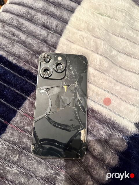 IPhone X, 64 GB, Qara, Qırıq — Bakı
