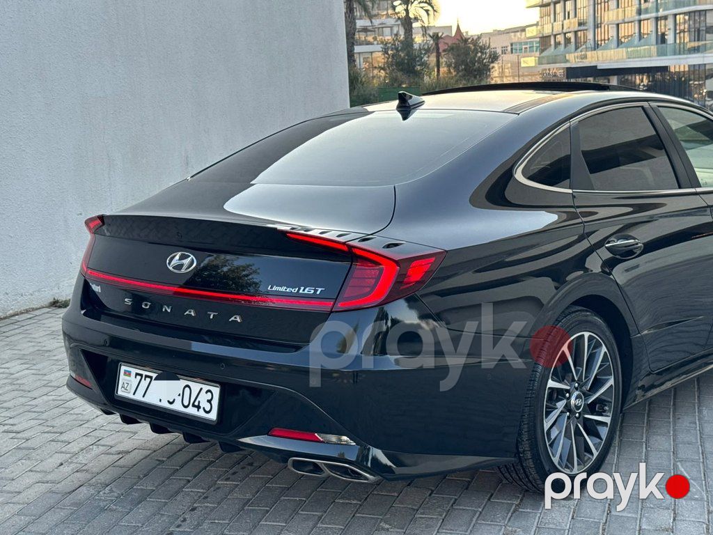 Hyundai Sonata, 1.6 L, 2023 il, 76 000 km — Avtomobillər, Bakı (3)