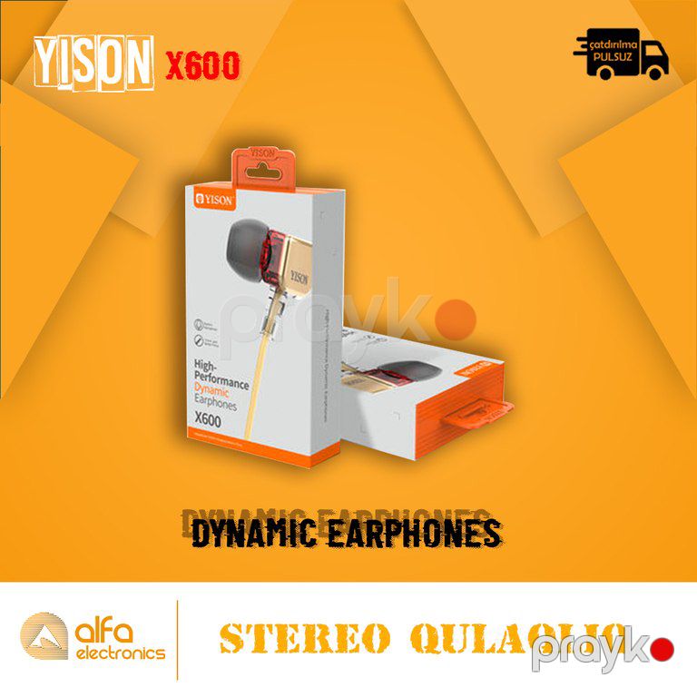 Qulaqlıq "Yison X600" Stereo Headset — Səs texnikası, Bakı (2)