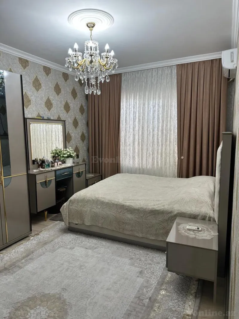 Satılır 3 otaqlı Mənzil Köhnə tikili 80 m² Bakı, Xətai r., Həzi Aslanov — Mənzil, Bakı (6)