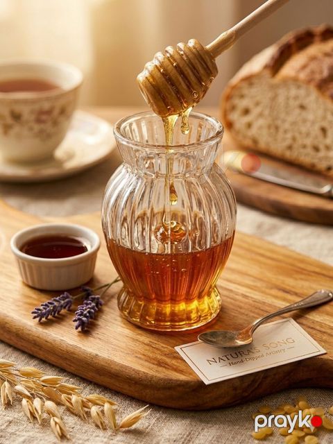 Saxlama qabı bal üçün AS146, şüşə, 300 ml — Bakı