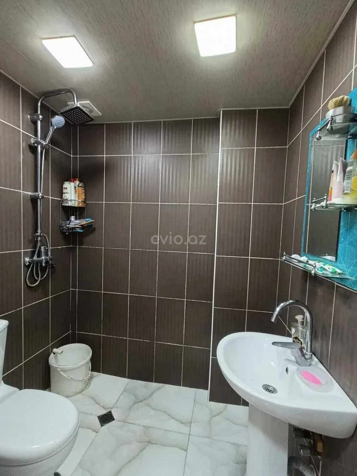 3 otaqlı tam təmirli mənzil satılır Xırdalanda — Mənzil, Abşeron (10)