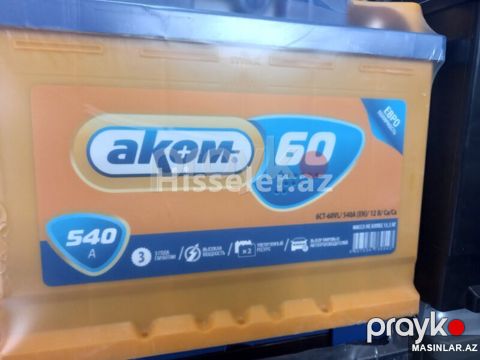 Akom 60 anper akkumulyator — Bakı