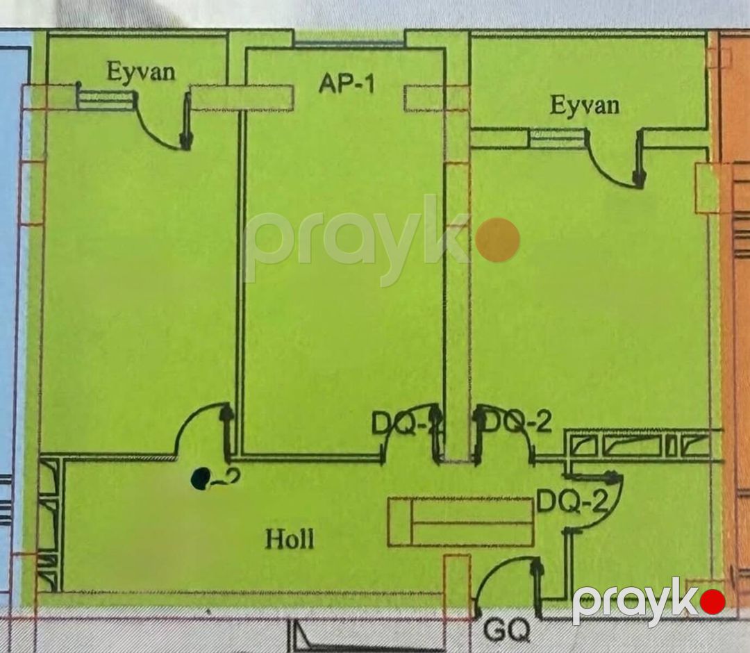 Satılır 2 otaqlı yeni tikili 102 m² — Mənzil, Bakı (2)