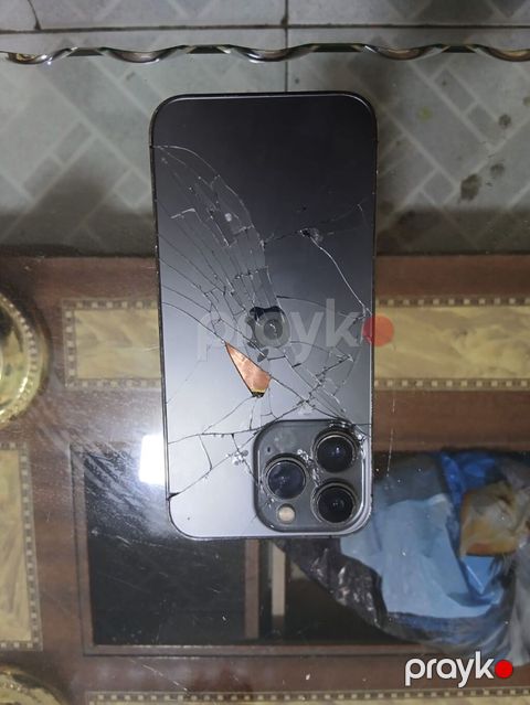 IPhone 13 Pro, 128 GB, Graphite, Qırıq — Digah