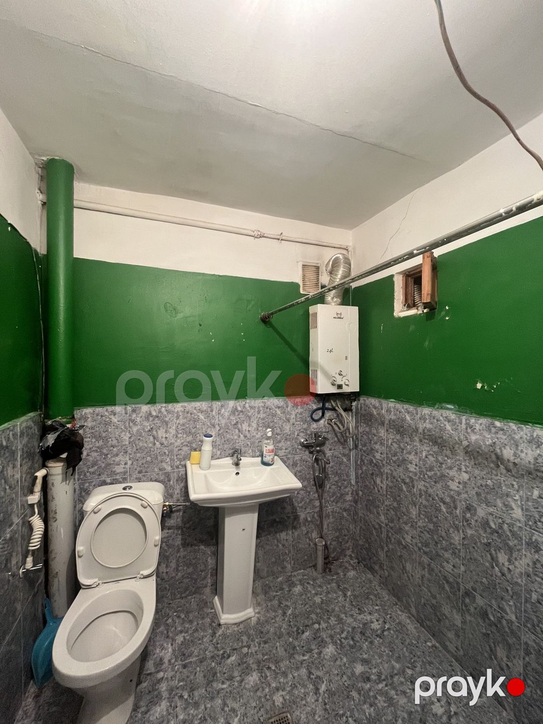 İcarəyə verilir 1 otaqlı köhnə tikili 32 m² — Mənzil, Sumqayıt (4)