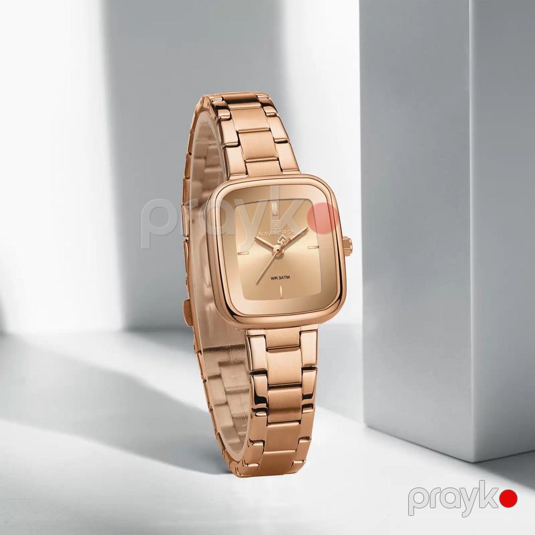 Qadın qol saatı Naviforce NS 50675 Rose Gold — Mallar, Bakı (2)