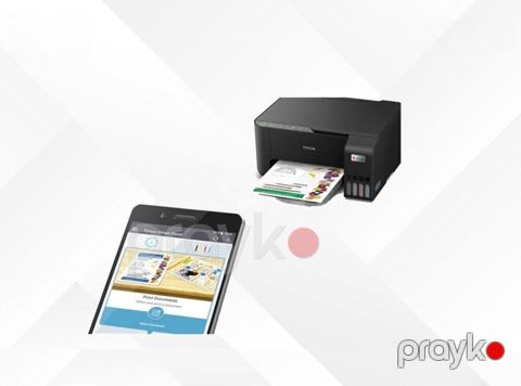 Printer "Epson EcoTank L3250" Dye Ink A4, B5, A6 5760x1440 USB — Bakı