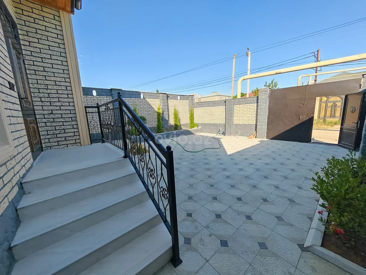 3 otaqlı həyət evi satılır Binə qəsəbəsində — Ev, villa, Bakı (3)