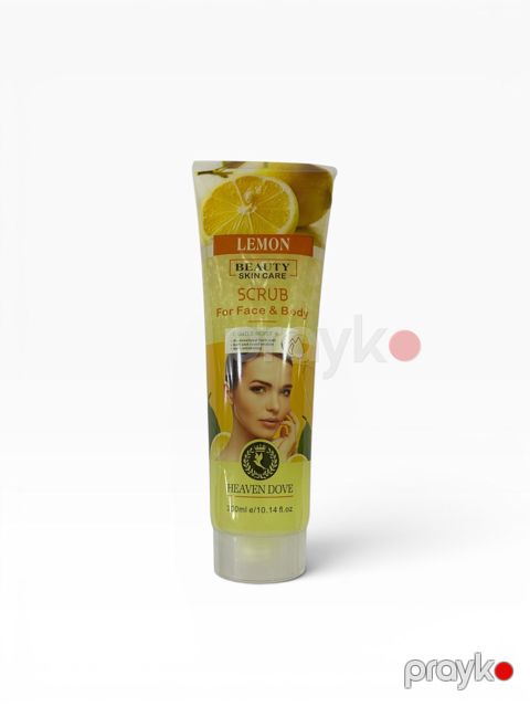 Üz və bədən üçün skrab Heaven Dove Lemon, 300 ml — Bakı