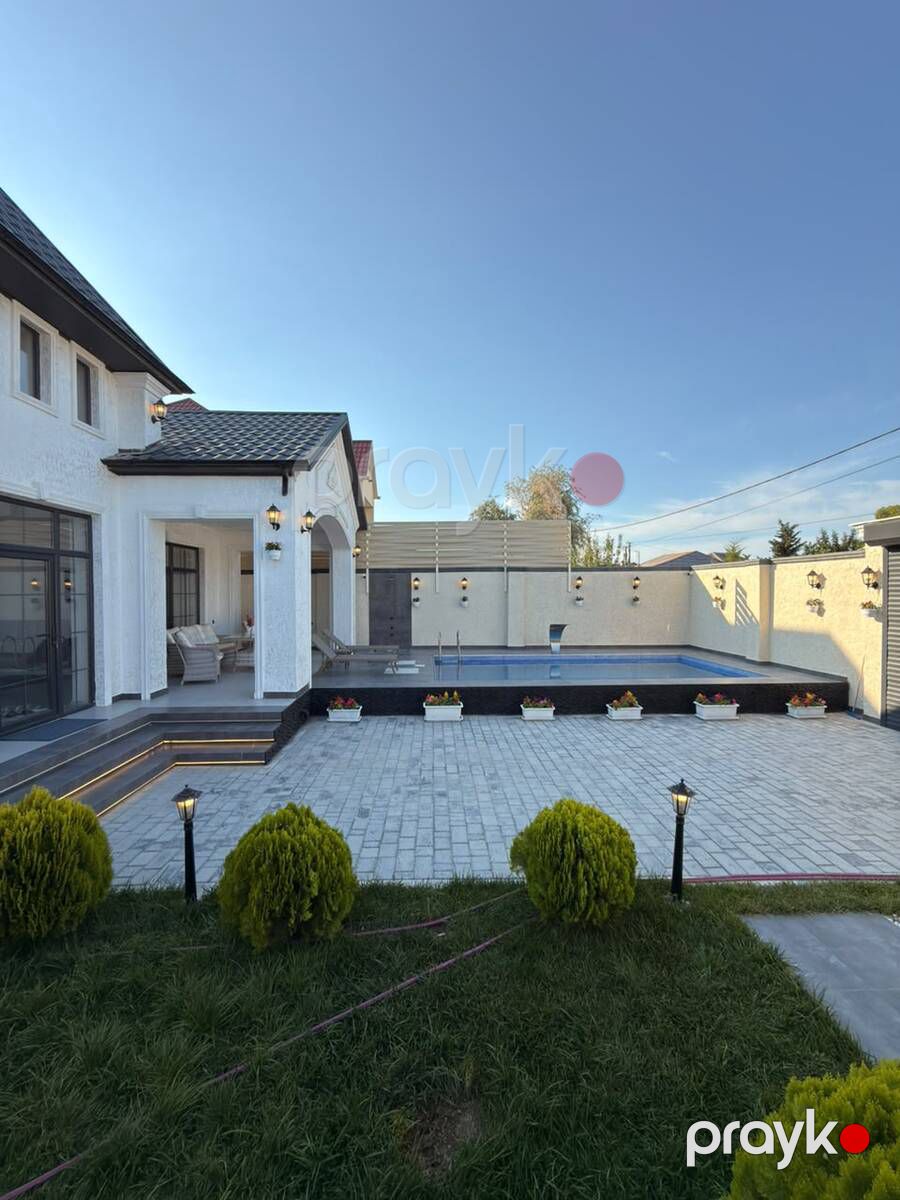 Satılır 5 otaqlı həyət evi/bağ evi 260 m² — Ev, villa, Bakı (5)