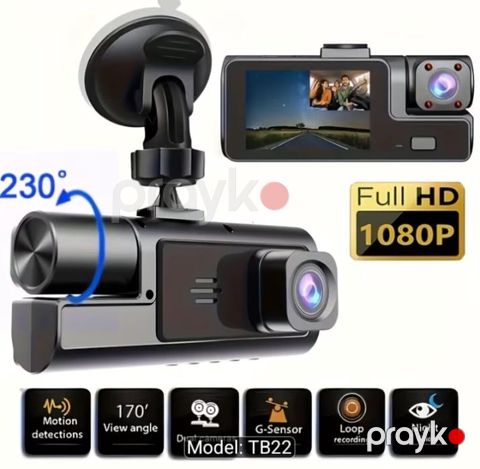 Avtomobil DVR Kamera – Model TB22 - Full HD 1080P video çəkilişi