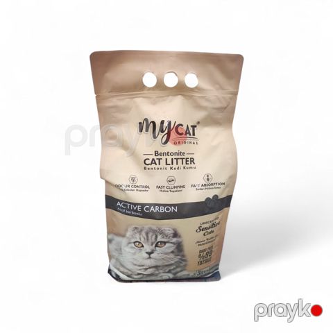 Pişiklər üçün qum My Cat Active Carbon 5 l — Bakı