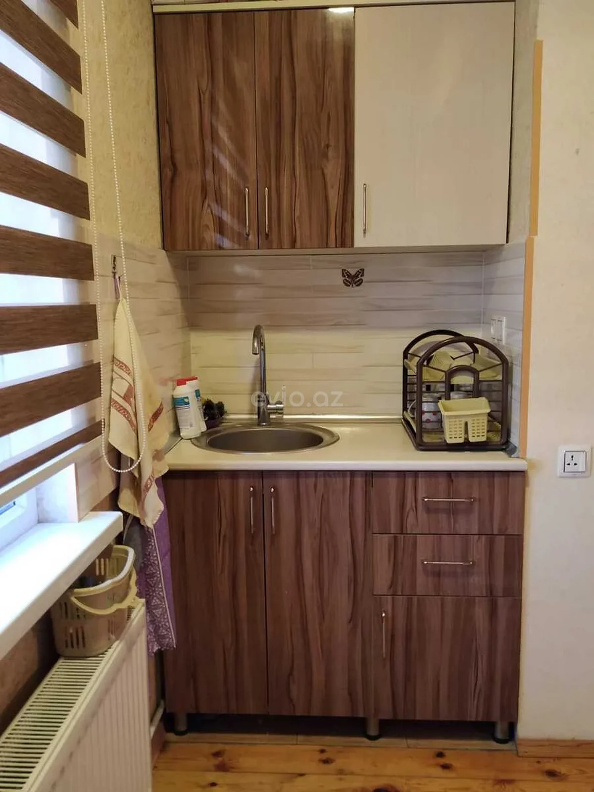 3 otaqlı orta təmirli mənzil satılır Köhnə Günəşli qəsəbəsində — Mənzil, Bakı (12)