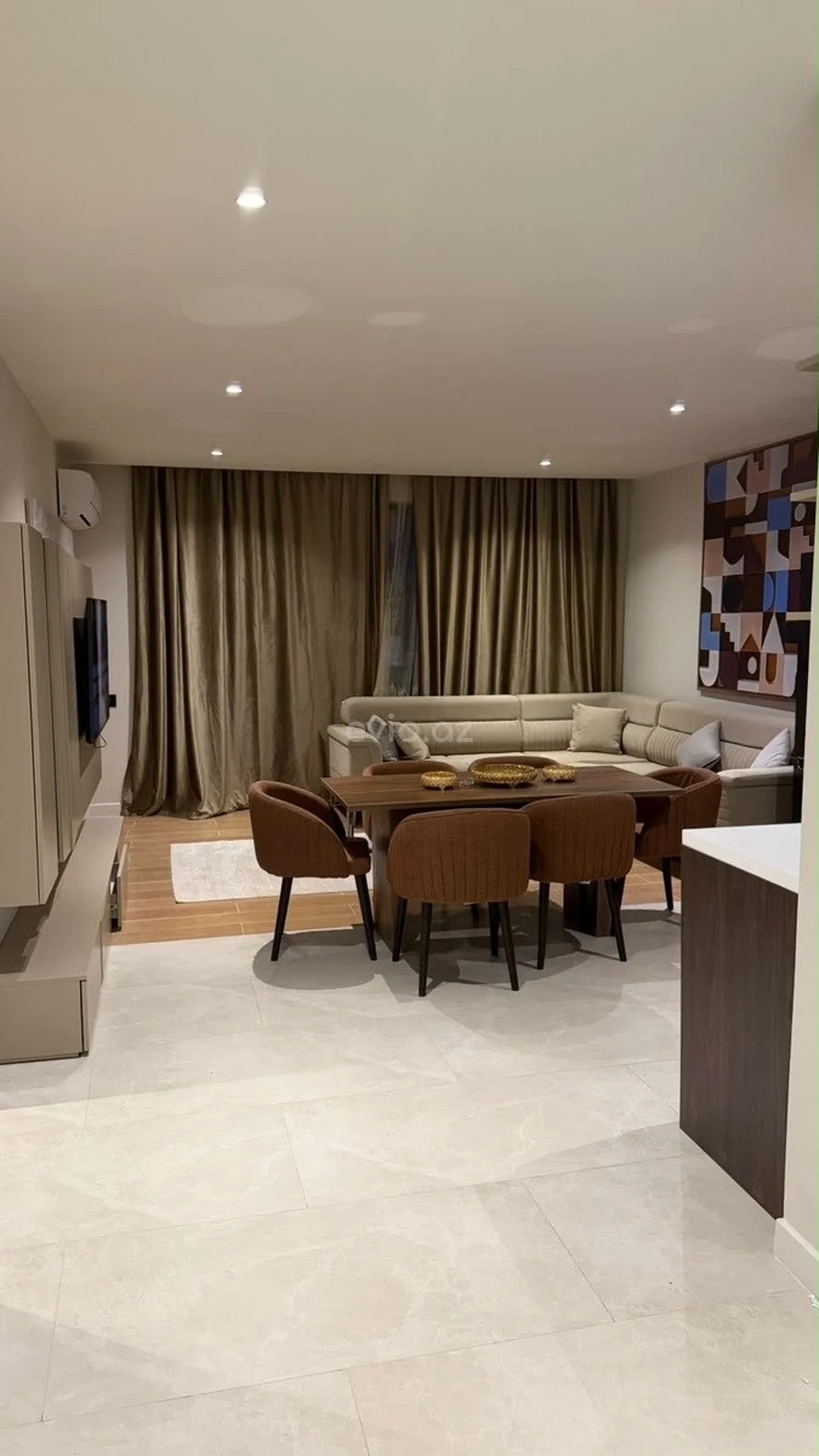 Kirayə 2 otaqlı mənzil Sea Breeze — Mənzil, Bakı (4)