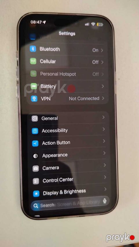 Apple iPhone 16 Pro Max White Titanium 256GB/8GB — Bakı