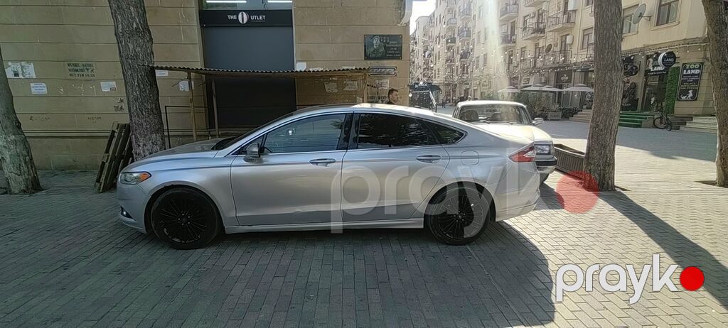 Ford Fusion (Mondeo) sedan — gümüşü rəng. satılır tək problem — Avtomobillər, Bakı (3)