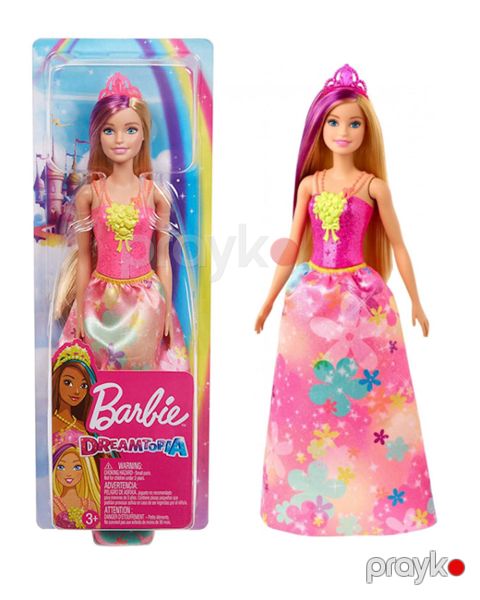 Kukla Barbie Dreamtopia Bənövşəyi saçlı şahzadə, plastik — Bakı