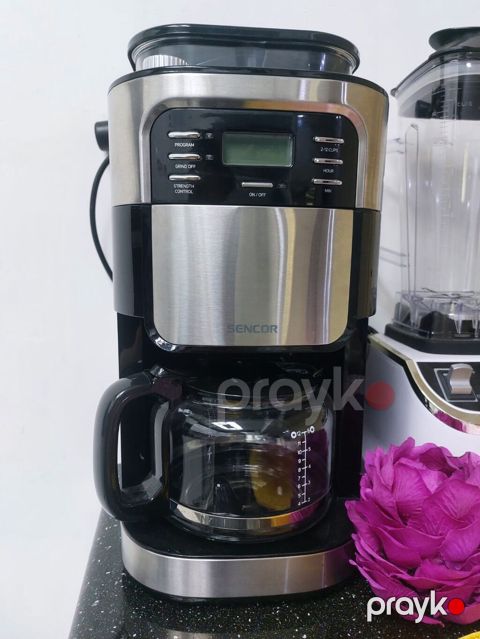 Sencor SCE 7000BK – Grind & Brew qəhvə dəmləyən 1 dəfə cəmi — Digah