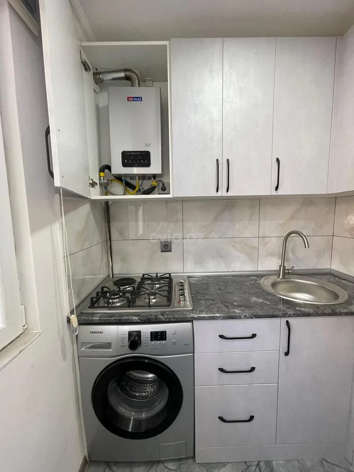 Kirayə 2 otaqlı mənzil Neftçilər metrosu yaxınlığında — Mənzil, Bakı (8)