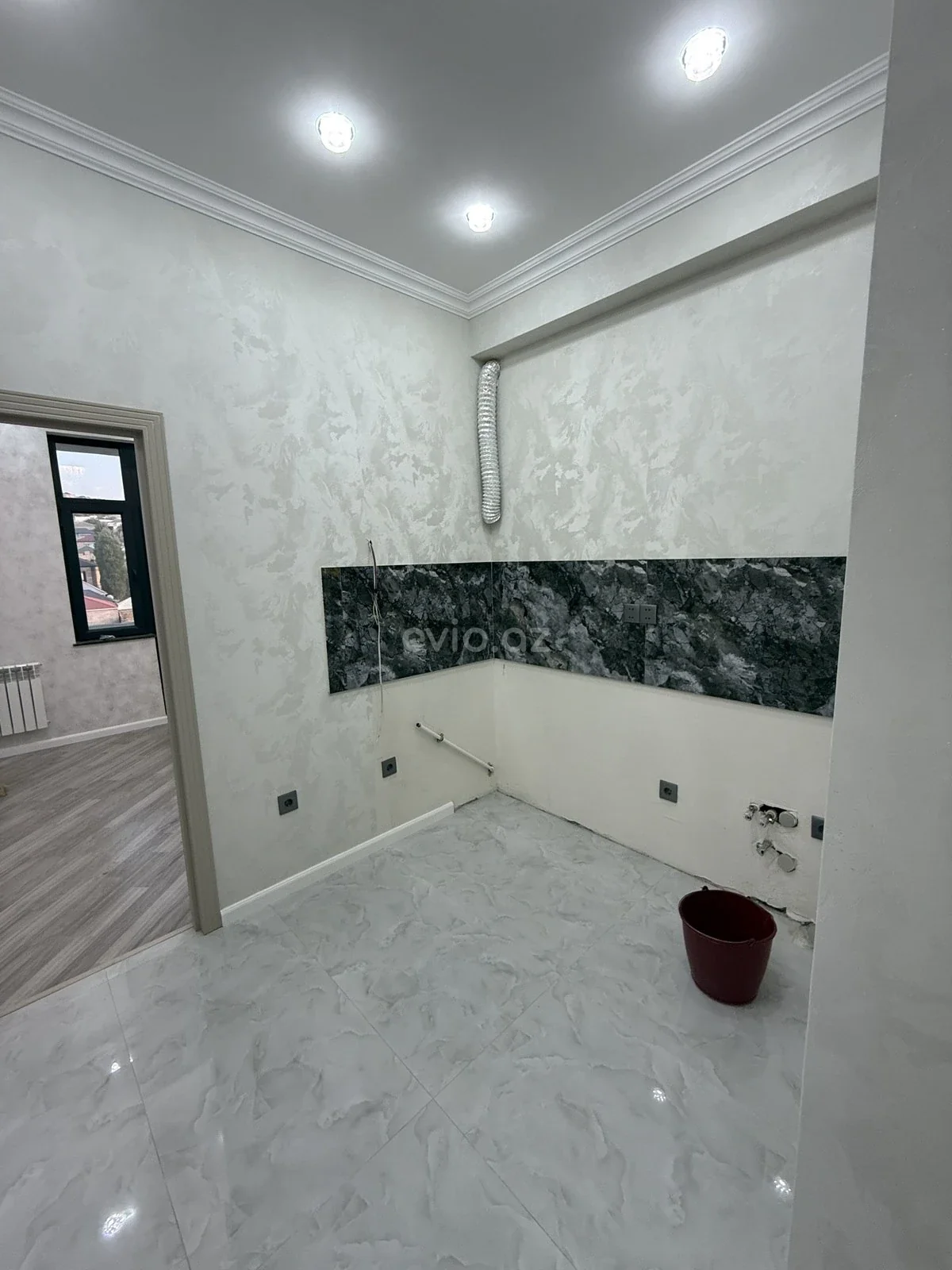 3 otaqlı tam təmirli mənzil satılır Hökməlidə — Mənzil, Abşeron (11)