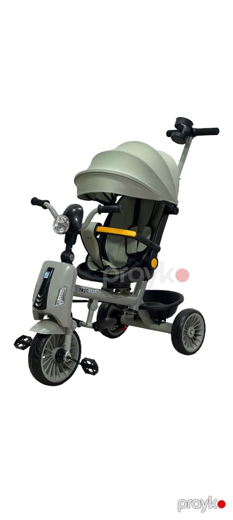Uşaq üçtəkərli velosipedi 14570_44, yaşıl, 1-5 yaş — Bakı