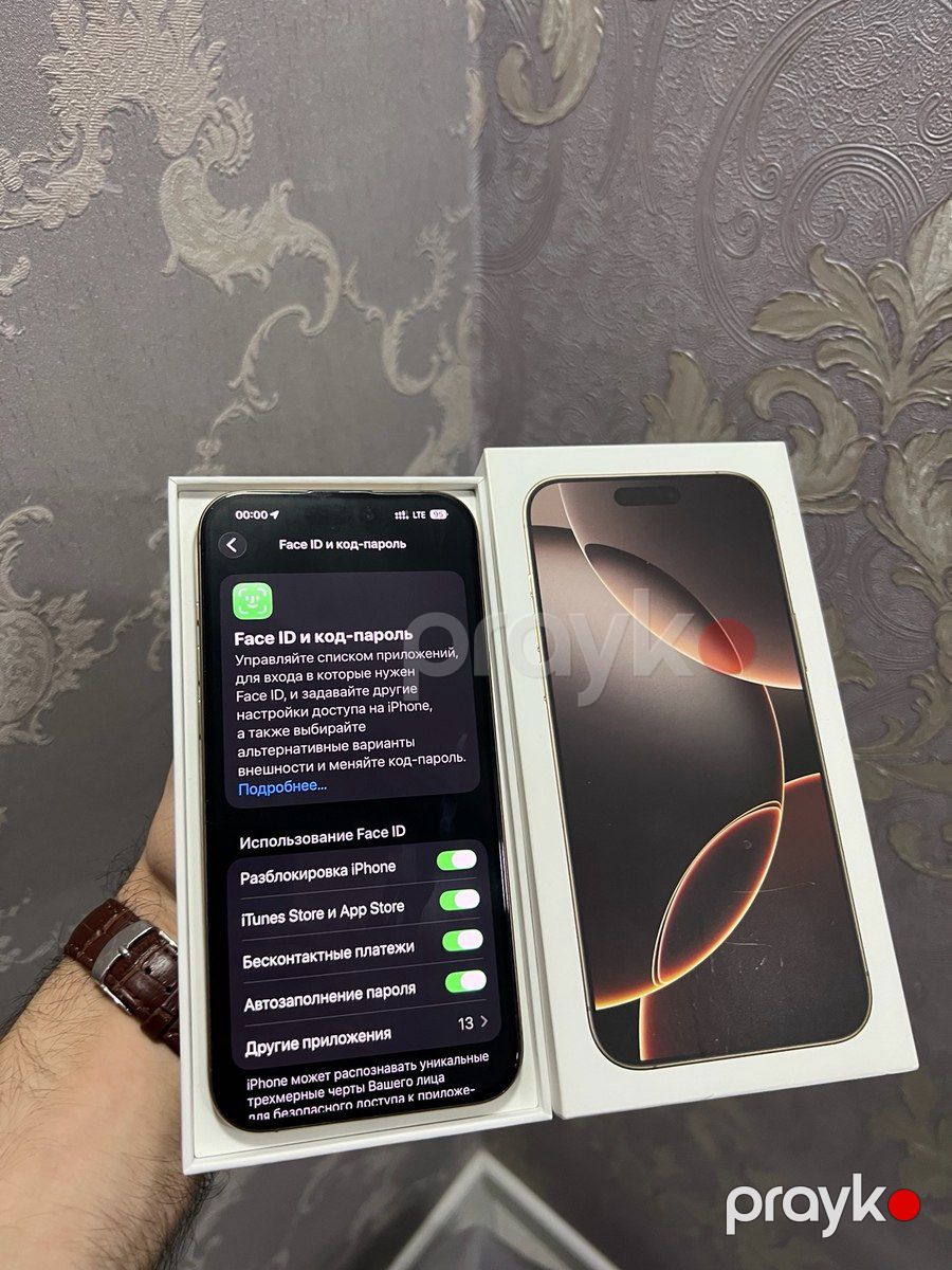 Apple iPhone 16 Pro Max Desert Titanium 256GB/8GB — Smartfonlar, Bakı (5)