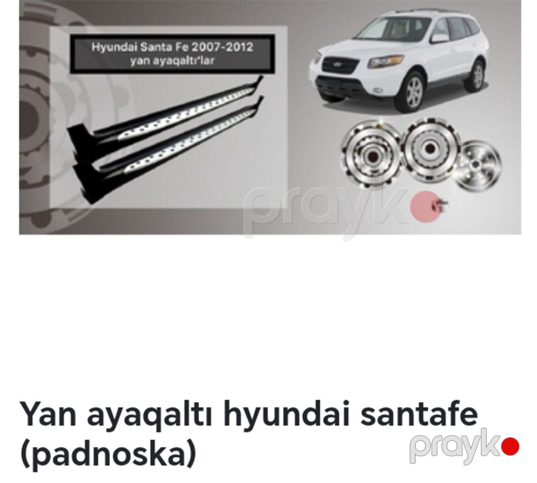 Hyundai Santa Fe aksesuarları — Ehtiyat hissələri və aksesuarlar, Bakı (4)