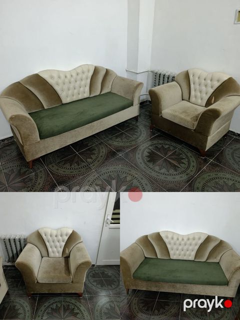 1 ədəd divan 1 ədəd kreslo normal vəziyətdə qiymət cəmi 130 manat h — Bakı