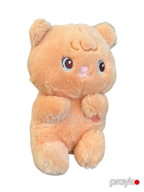 Yumşaq oyuncaq FSO-12197, peluş, açıq qəhvəyi, 16 sm — Bakı