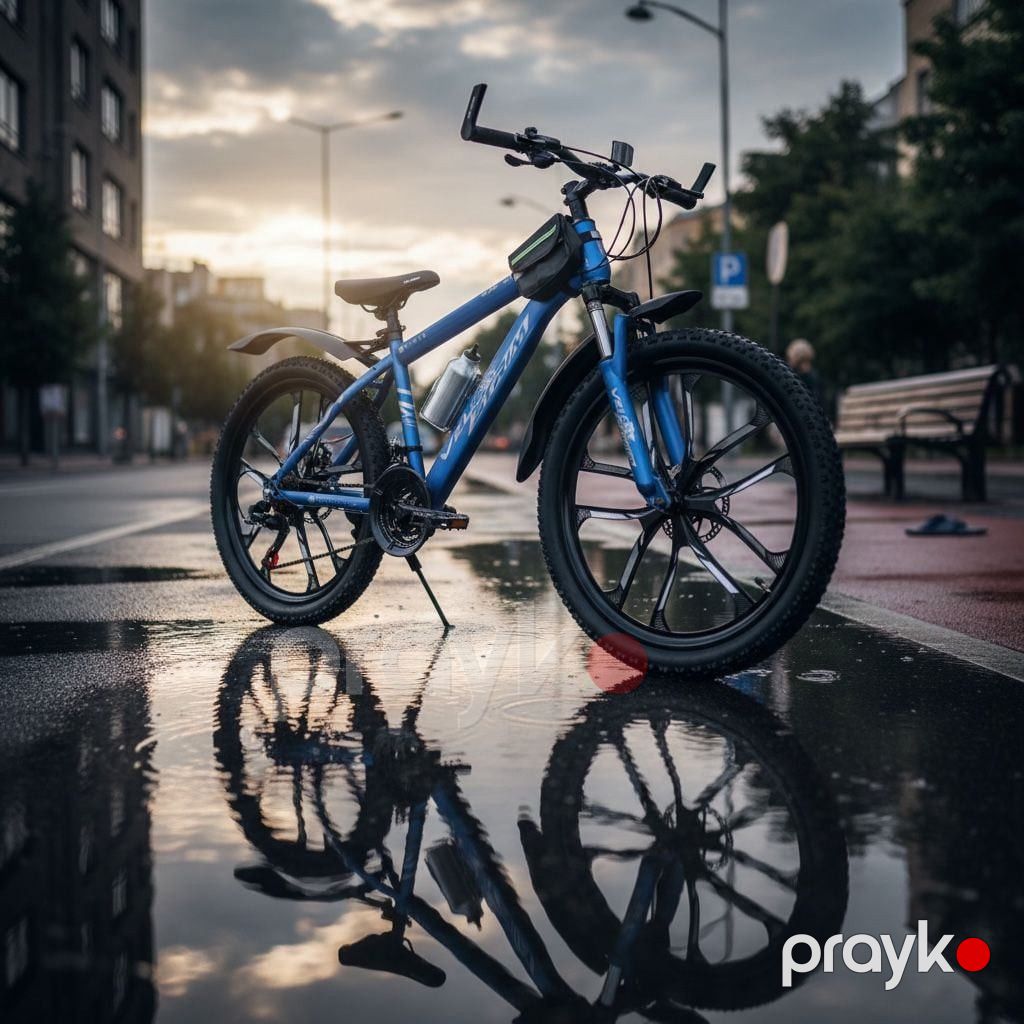 Dağ velosipedi Velostrim KFZAS0 24", mavi — Velosipedlər, Bakı (2)
