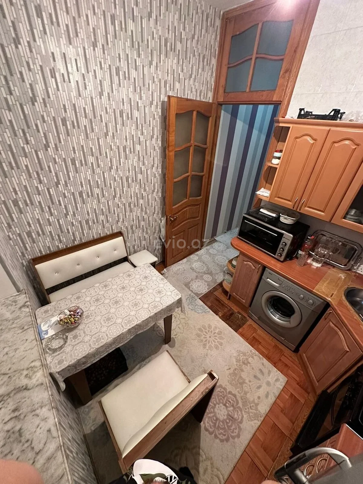 3 otaqlı tam təmirli mənzil satılır Nəsimi rayonunda — Mənzil, Bakı (8)