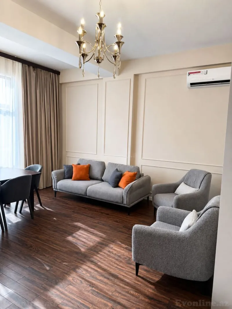 Kirayə verilir 3 otaqlı Mənzil Yeni tikili 120 m² Bakı, Nəsimi r., 28 May m — Mənzil, Bakı (2)
