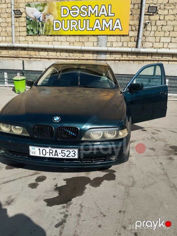 BMW 523, 2.5 L, 1998 il, 198 594 km — Avtomobillər, Bakı (5)