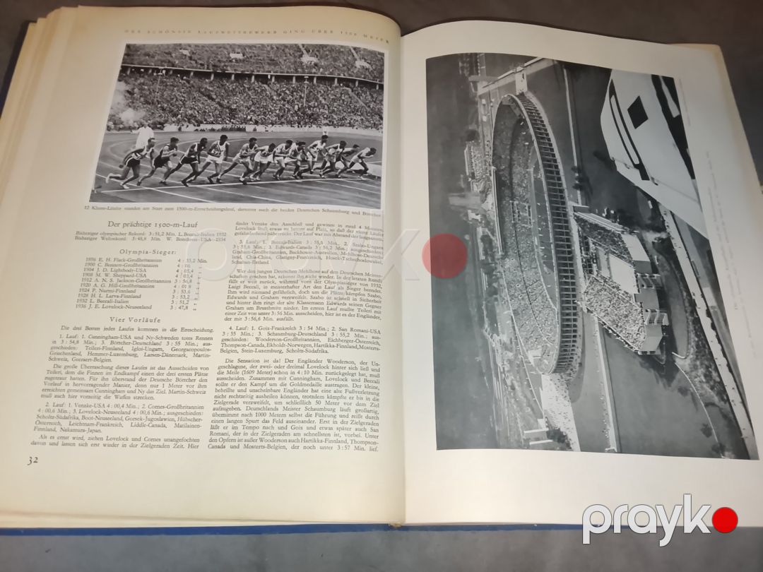 1936-ci i̇li̇n alman (n t) olimpiada kitabı — Kitablar və jurnallar, Bakı (7)