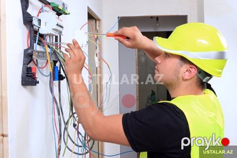 Elektrik ustası 7/24 — Bakı