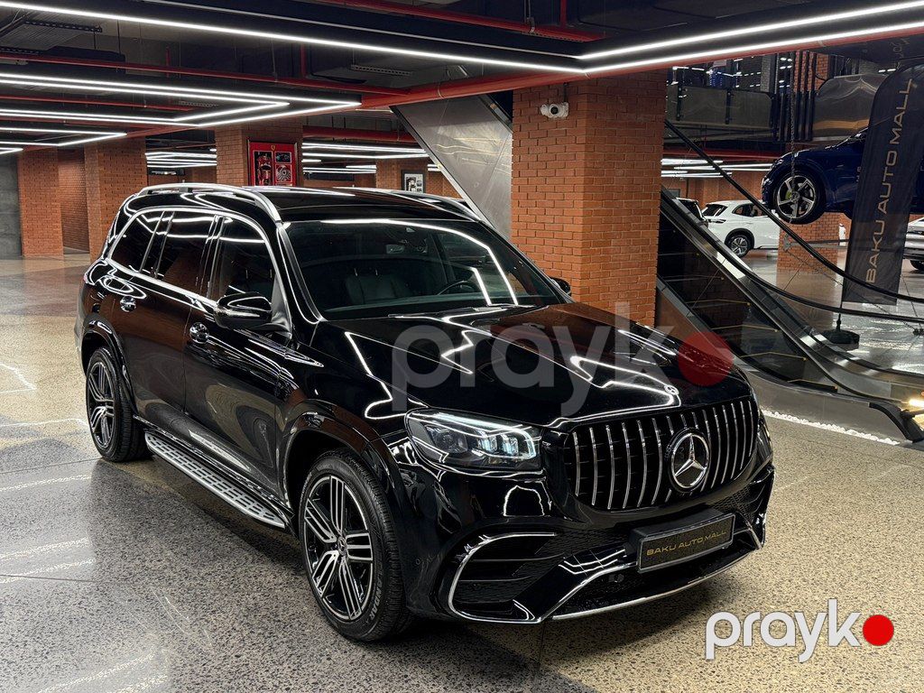 Mercedes GLS 450 4MATIC, 3.0 L, 2021 il, 125 000 km — Avtomobillər, Bakı (4)