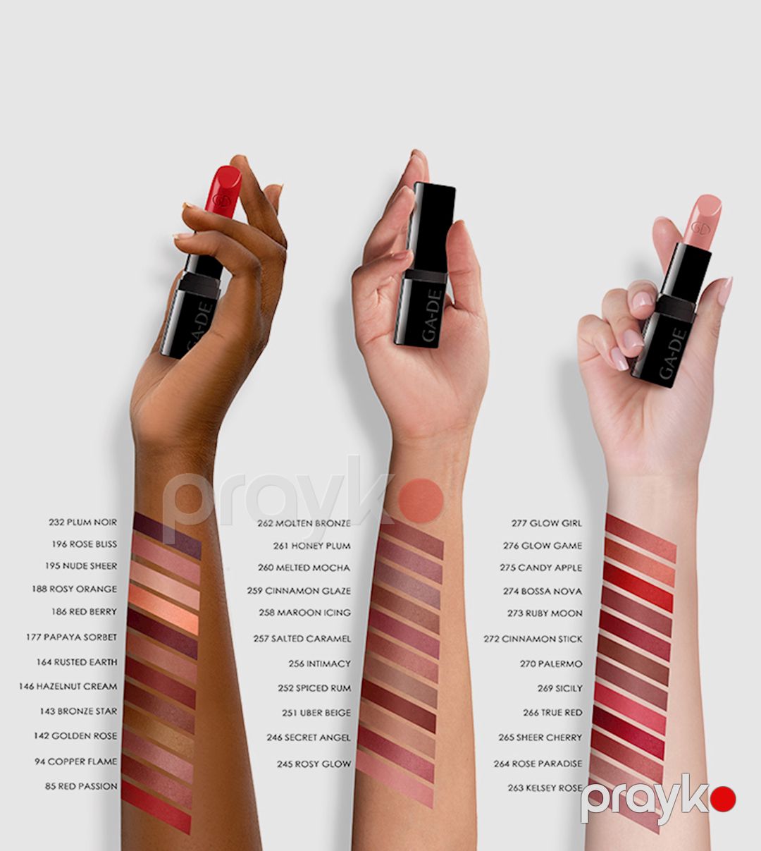 Dodaq boyası Ga-De True Color Satin 143 Bronze Star 4.2 q — Mallar, Bakı (3)