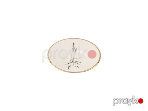 Nəlbəki Porland Botanical Desen6, farfor, ağ, 11 sm — Bakı