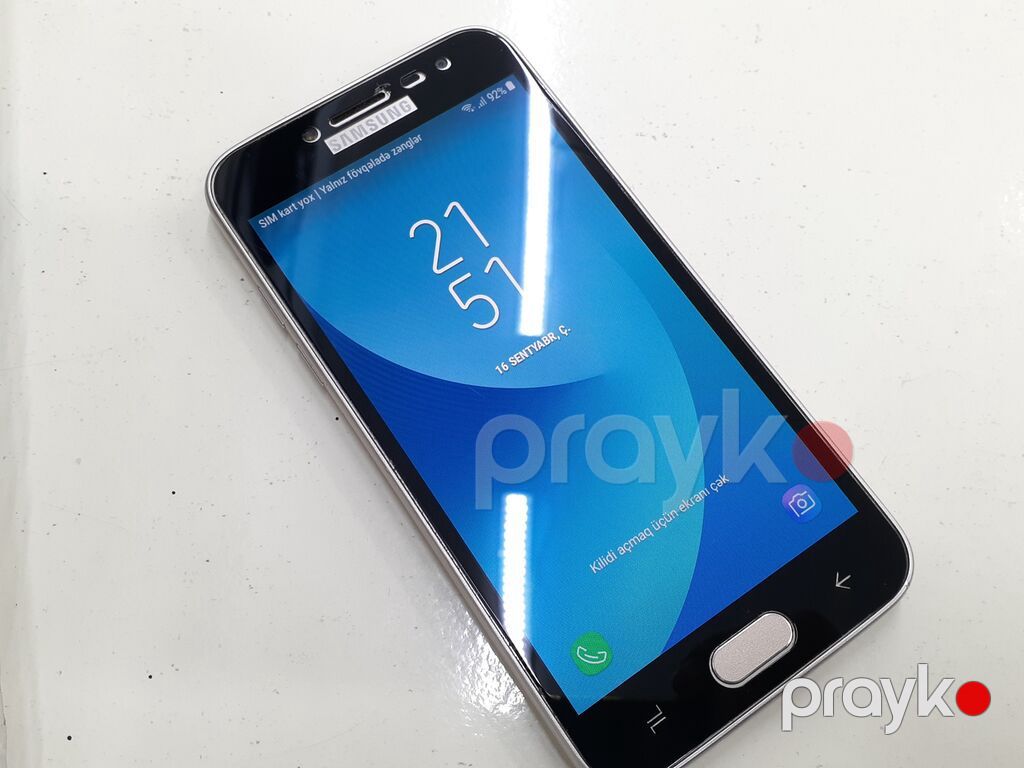 Samsung Galaxy J2 Pro 2018, 16 GB, rəng - Qızılı, Zəmanət, Düyməli, Sensor — Samsung, Gəncə (6)
