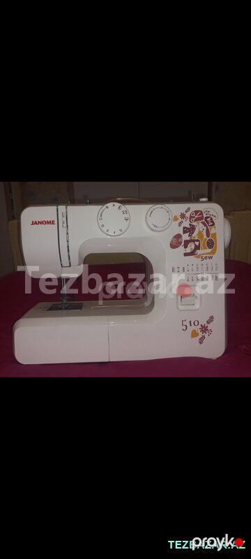 janome 510 Sew Dream Tikiş Maşını - Tam İşlək — Bakı