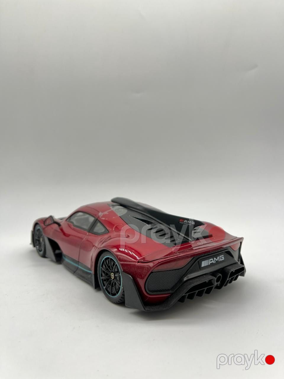Oyuncaq maşın Mercedes-Benz AMG One, metal, qırmızı — Mallar, Bakı (2)