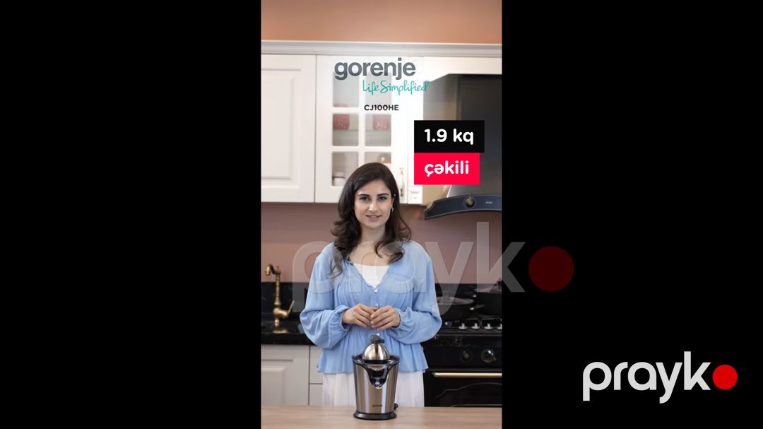 Şirəçəkən press Gorenje CJ100HE — Şirə sıxaçları, Bakı (2)