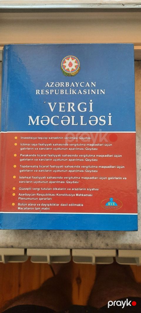 Məhsul: Azərbaycan Respublikasının Vergi Məcəlləsi (tam mətn) — Gəncə