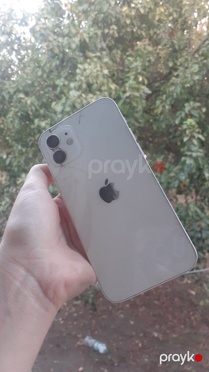 Apple iPhone 12 White 64GB/4GB — Smartfonlar, Beyləqan (3)